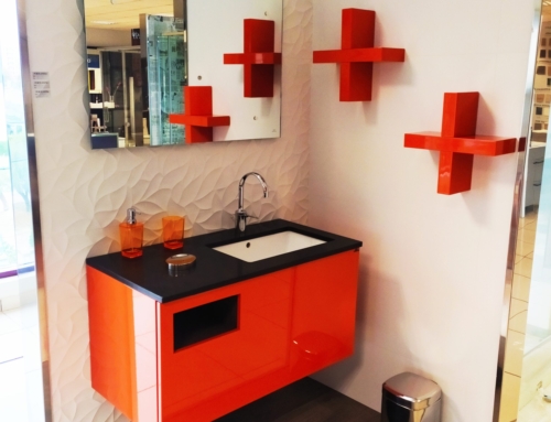 Exposición de muebles de baño en Madrid